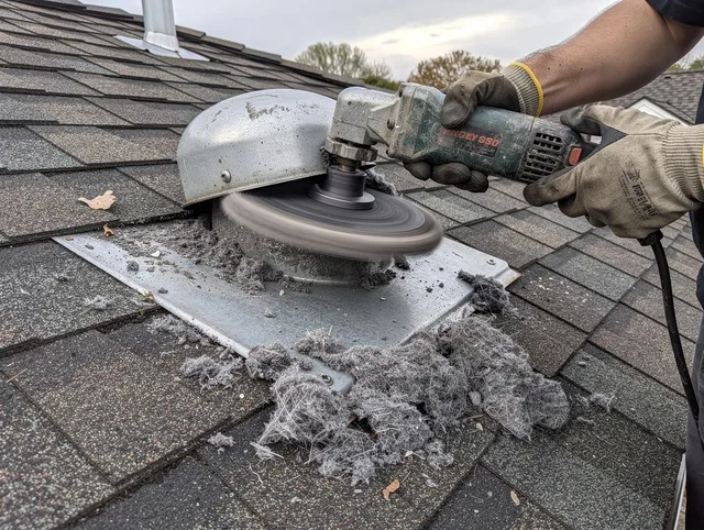 Expert roof dryer vent cleaning by Hollywood Dryer Vent Cleaning in Hollywood