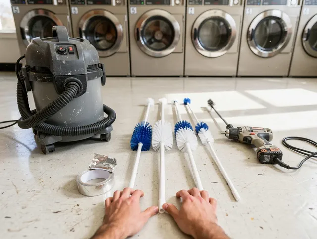 Commercial-grade dryer vent cleaning by Hollywood Dryer Vent Cleaning in Hollywood