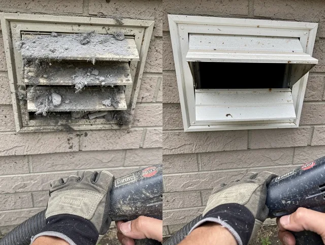 Professional dryer exhaust vent cleaning by Hollywood Dryer Vent Cleaning in Hollywood
