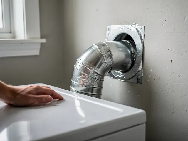 Hollywood Dryer Vent Cleaning expert performing professional dryer vent repair and installation in Hollywood